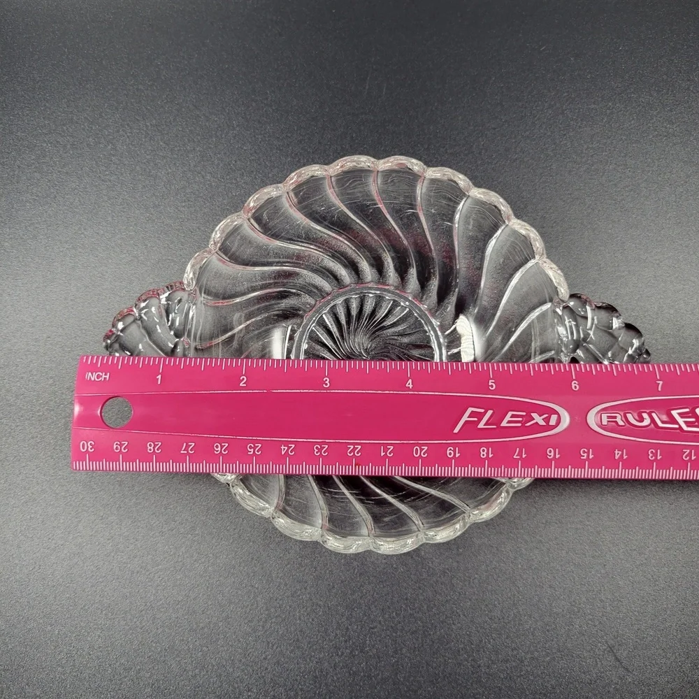 VTG Fostoria Colony 2412‎ Swirl Glass 7